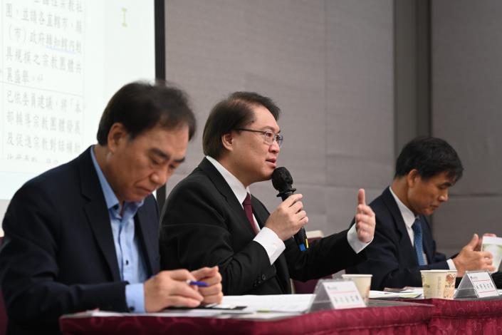 林右昌部長 召開宗教諮詢委員會 協助宗教團體組織健全、運作正常-3，共8張.jpg