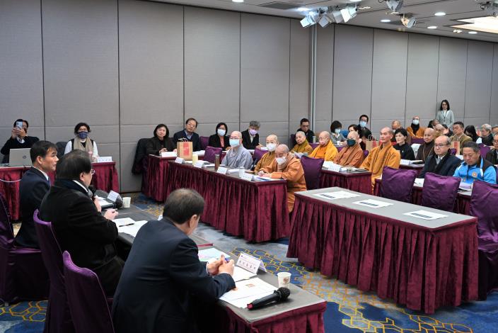 林右昌部長主持宗教事務諮詢委員會議  傾聽宗教界多元聲音