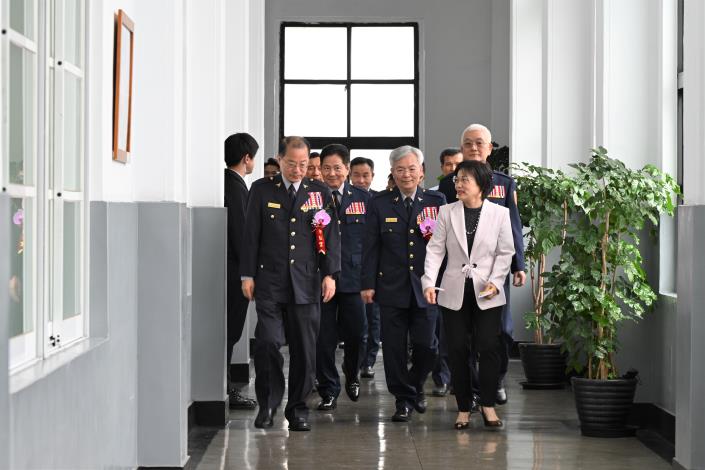 劉世芳部長出席主持 警政署卸、新任署長交接典禮-1