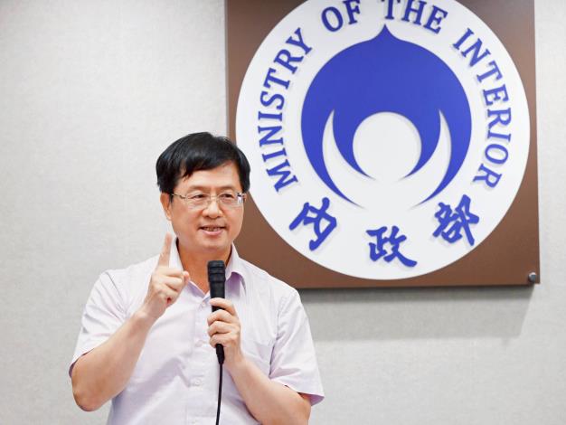 劉世芳部長 主持內政部部務會報第26次會後記者會