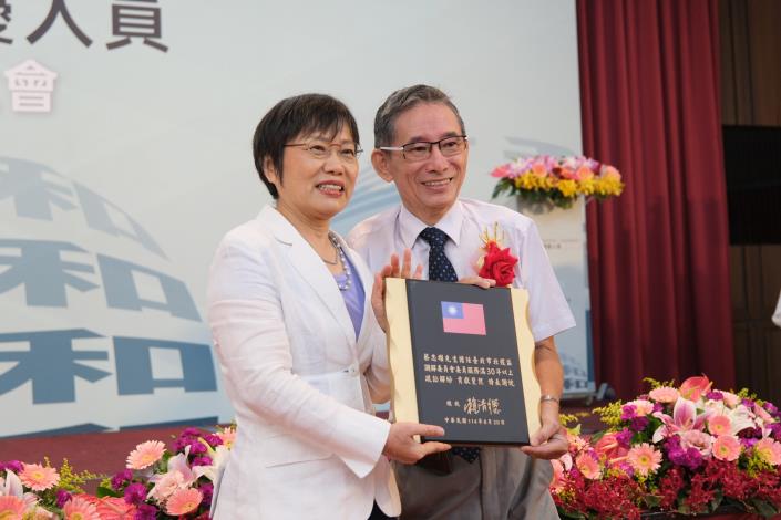 劉世芳部長出席 113年調解案件榮獲中央各獎項績優人員表揚大會