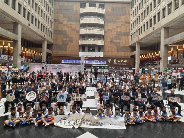 劉世芳部長出席「114年國家防災日系列活動啟動記者會」