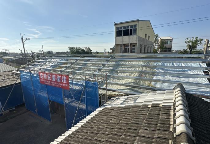 廠商至臺南佳里番子寮弱勢戶施工7