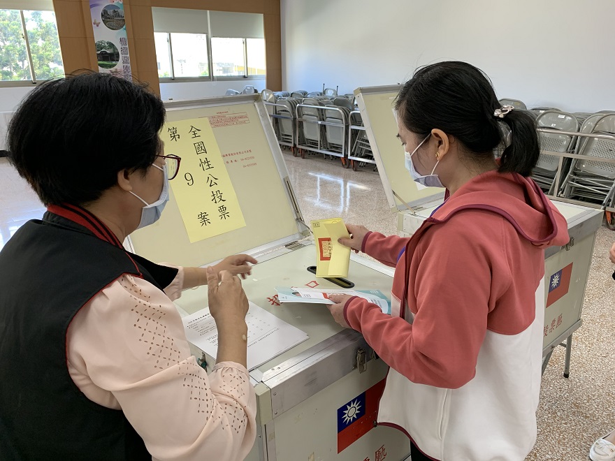 新住民請看過來 公投投票模擬教學及選務工作人員招募