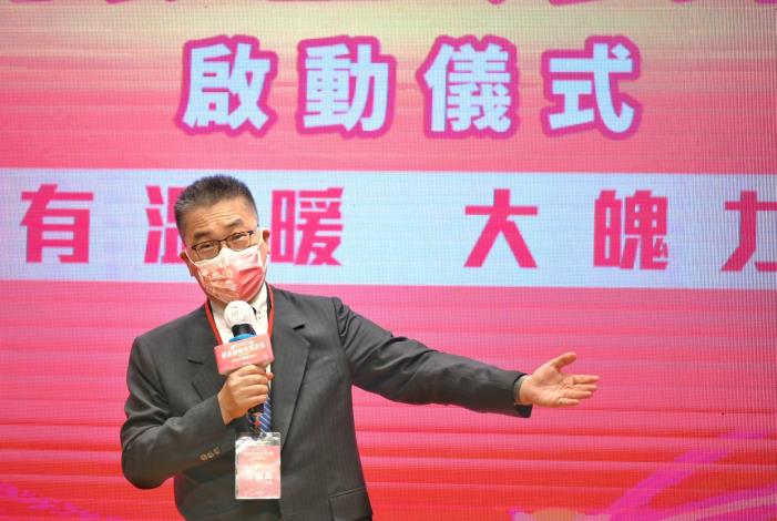 徐國勇部長今(30)出席300億元中央擴大租金補貼專案計畫啟動儀式致詞