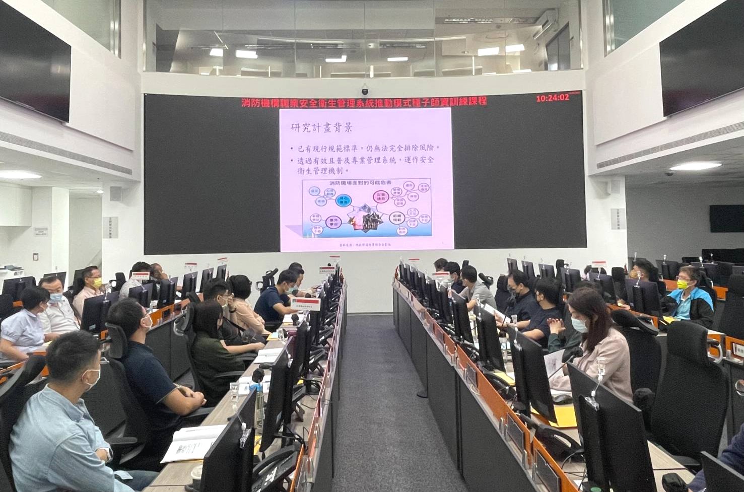 消防職業安全衛生訓練照片