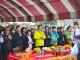 林右昌部長與到場貴賓於臺中市石岡消防分隊廳舍遷建動土典禮祝禱祈福