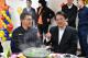 林右昌部長與警察同仁圍爐（1）