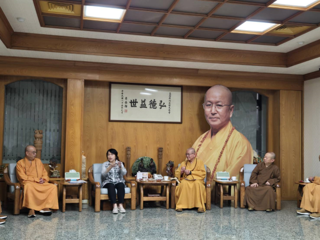 內政部劉世芳部長拜會中國佛教會、大高雄佛教會1
