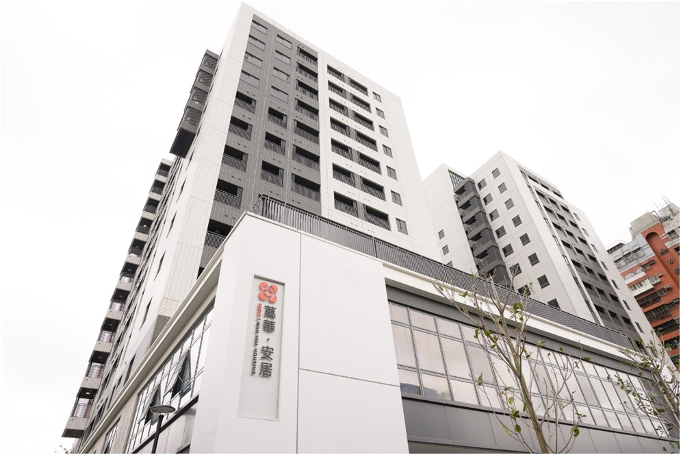 臺北萬華安居建築外觀