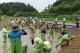 兆豐金控於陽明山國家公園進行營造棲地種植水生植物合作