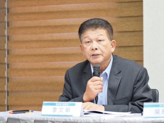 部務會報記者會照片