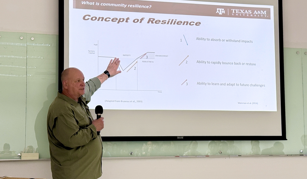 美國德州農工大學知名學者 Walter G. Peacock 演講