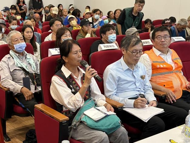 1141023 內政部國土署今日舉辦重災戶災後中繼屋規劃及住宅協助措施說明會