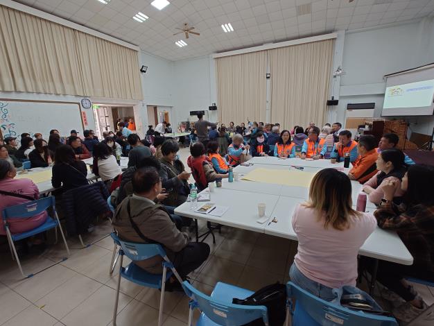 1141227六成村里長投入防災士培訓 年底完訓人數超出目標 上看11萬人-3