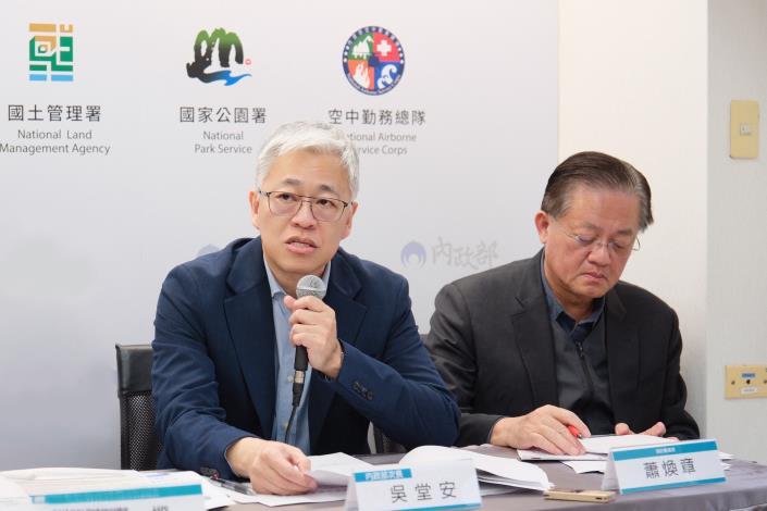 部務會報會後記者會-吳堂安常務次長