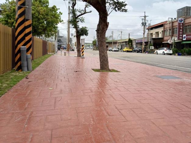 苗栗縣苑裡鎮苑裡國民小學通學步道改善後優化校園周邊