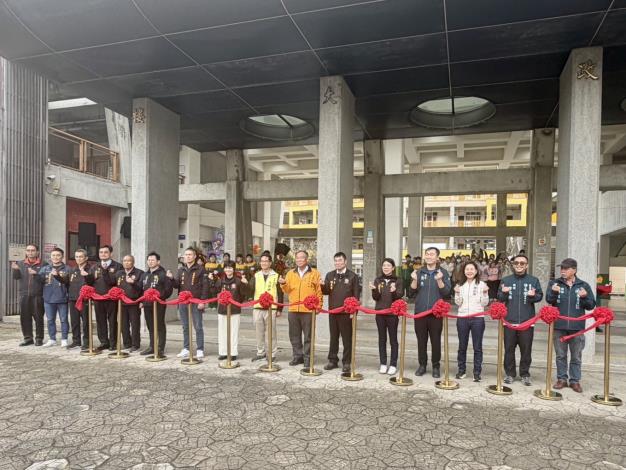 苗栗縣「苑裡國民小學通學步道整修工程」剪綵啟用典禮_大合影