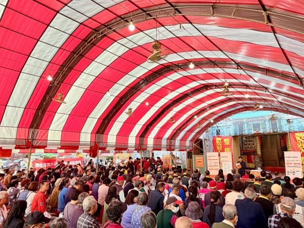 圖五：內政部董建宏政務次長宣導《臺灣全民安全指引》