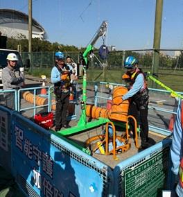 114年度下水道出入坑評鑑演練 照片