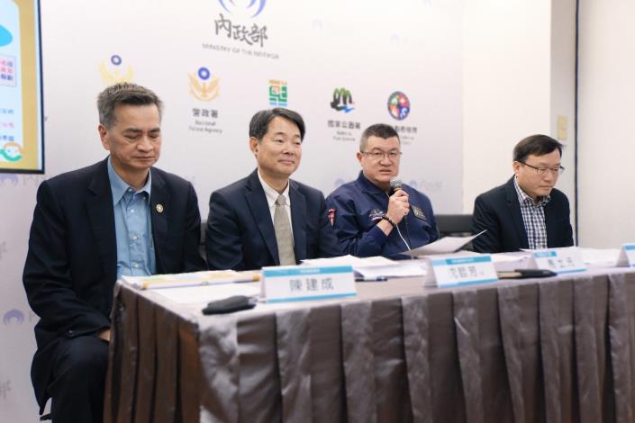 內政部部務會報會後記者會5