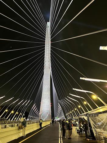 內政部次長董建宏出席「淡江大橋通車典禮」-淡江大橋新地標01