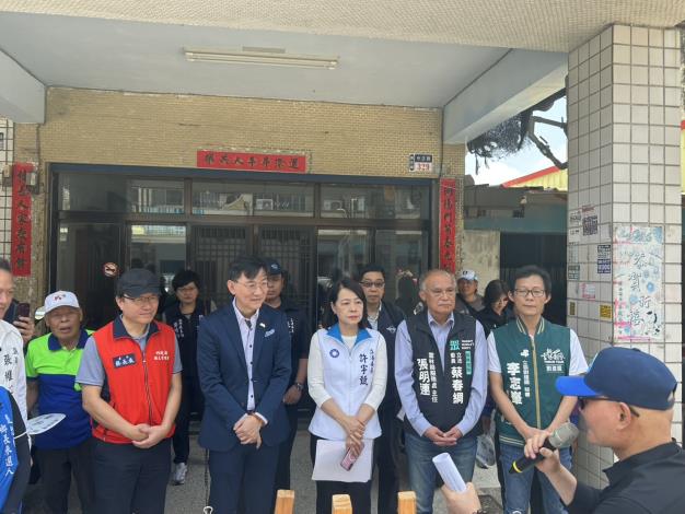 01 內政部次長董建宏及國土署長蔡長展今(11)日出席立法院內政委員會考察「雲林縣雨水下水新建工程」