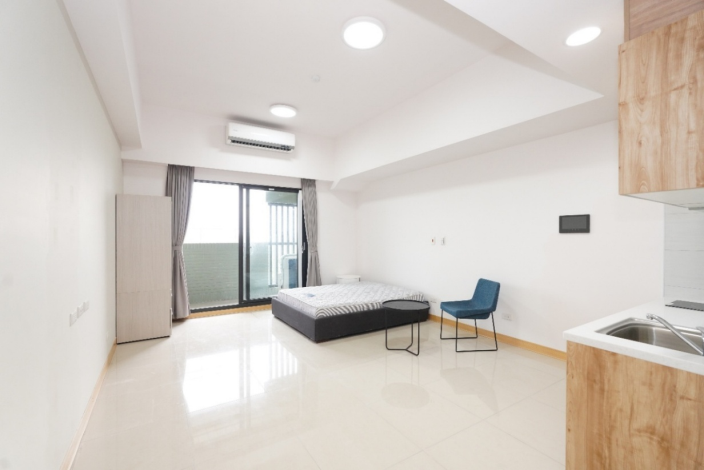 新市安居套房型實品屋。