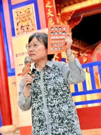 圖四：內政部部長劉世芳宣講