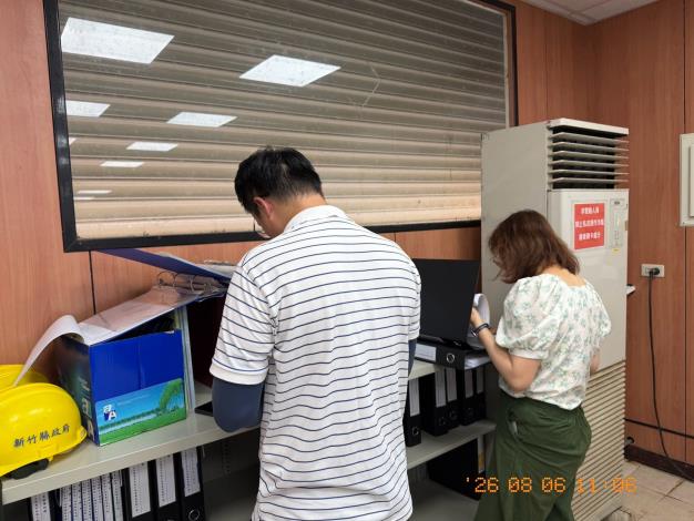 內業資料查閱情形