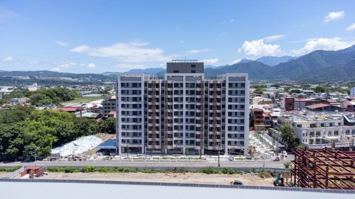 南投縣「公誠安居」建築外觀。