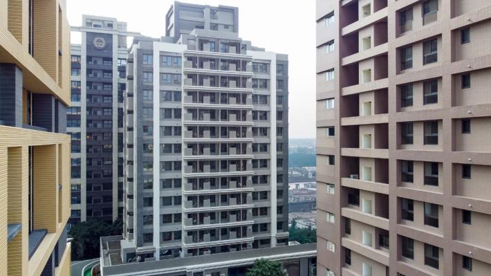 新北市「江翠好室」建築外觀。