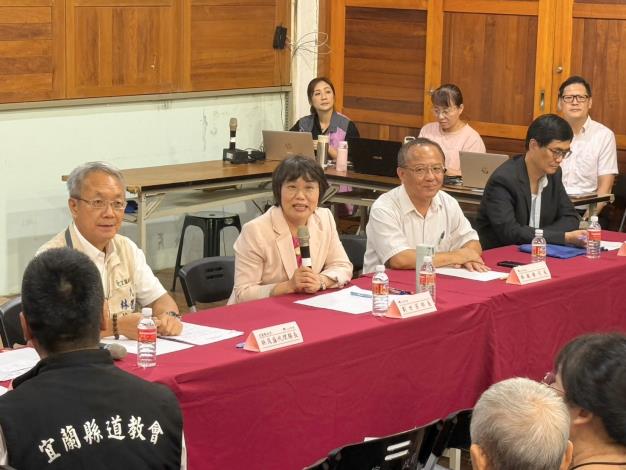 劉世芳部長回應宗教團體問題