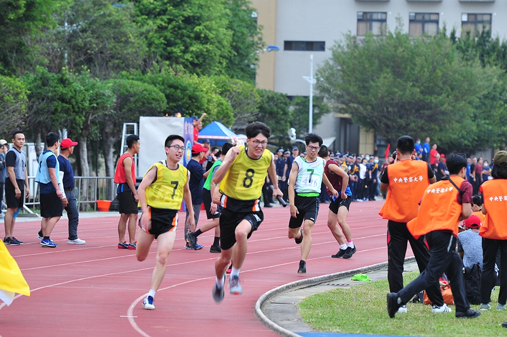 The track and field competition.