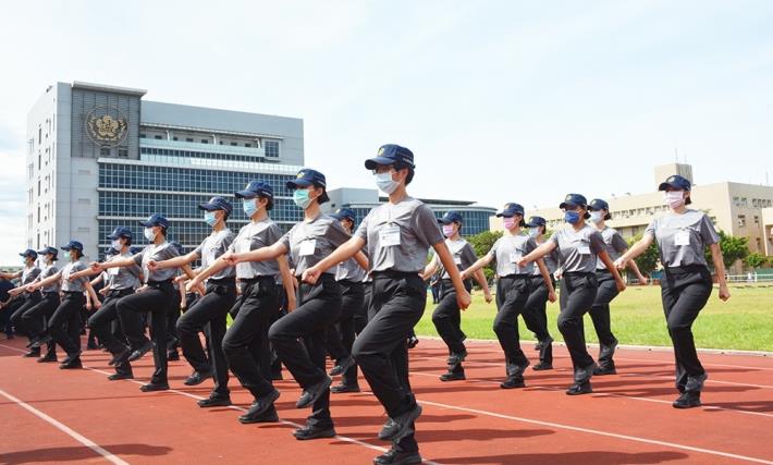 Military training of preparatory education for the freshmen