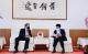 The specialist of National Security Agency Mr. Brian SHEROTA and President Chen Che-wen