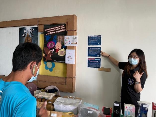 The NIA conducts outreach on human trafficking prevention and anti-fraud awareness for foreign crew members