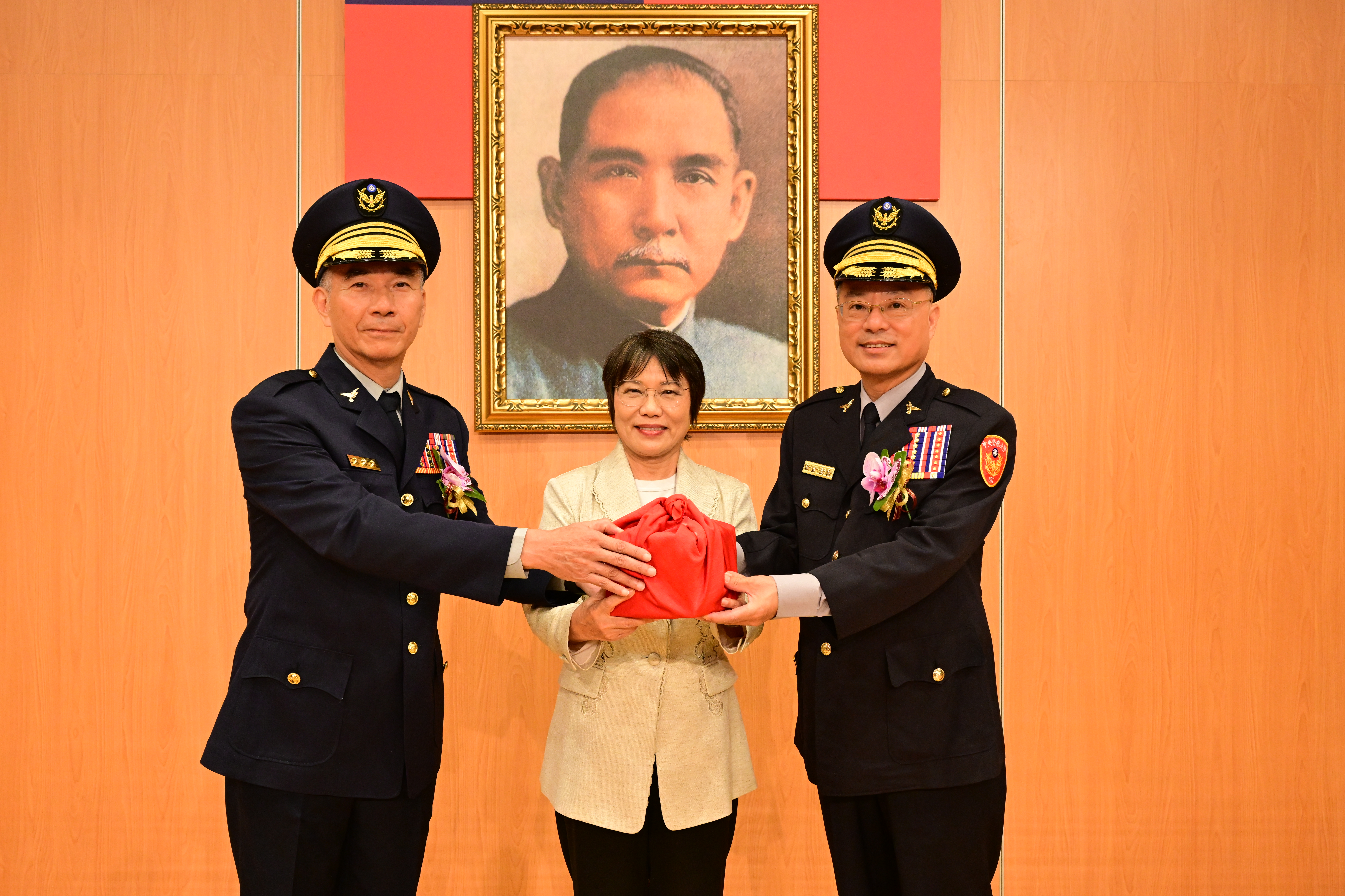 Handover Ceremony at Central Police University