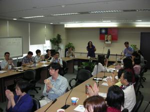 總隊長、副總隊長及同仁參與講座