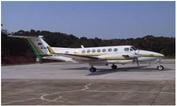 BE-350定翼機示意圖