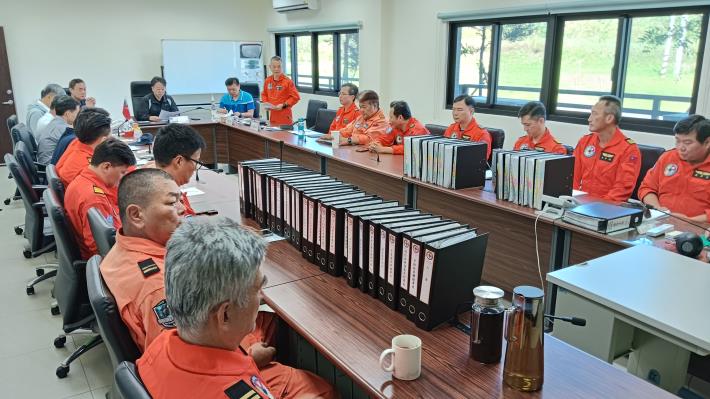 115年飛安管理成效評鑑：台東駐地評鑑作業簡報情形