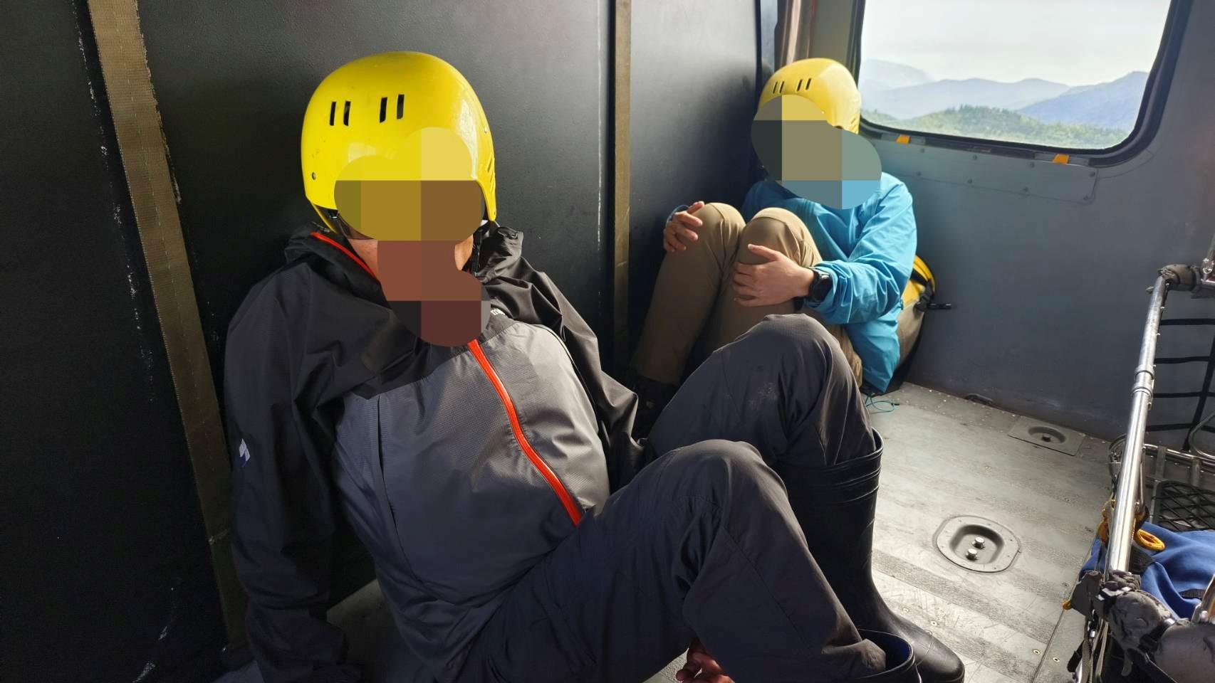 機上檢傷患者