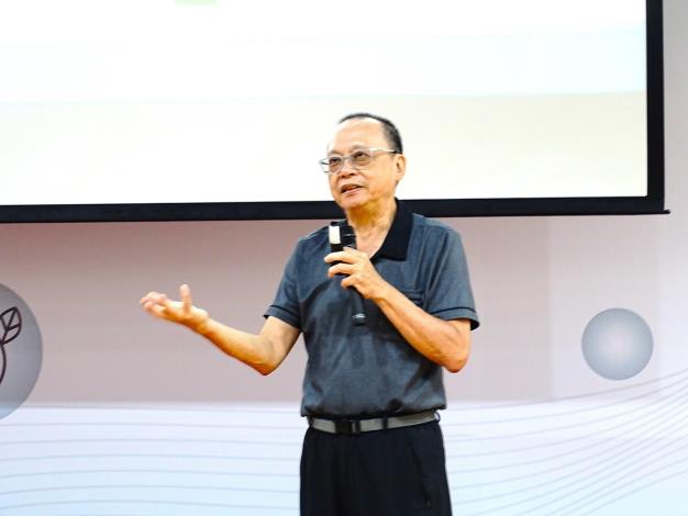 圖3林教授憲德進行講授