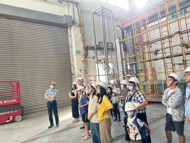 圖2 實驗場地導覽解說