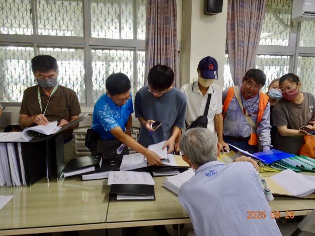 內業資料查閱情形