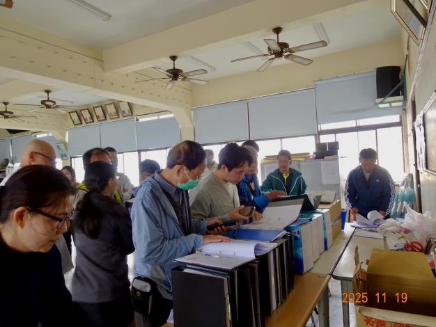 內業資料查閱情形