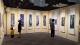 奇岩俊秀太魯閣-程代勒水墨畫展遊客觀賞情形