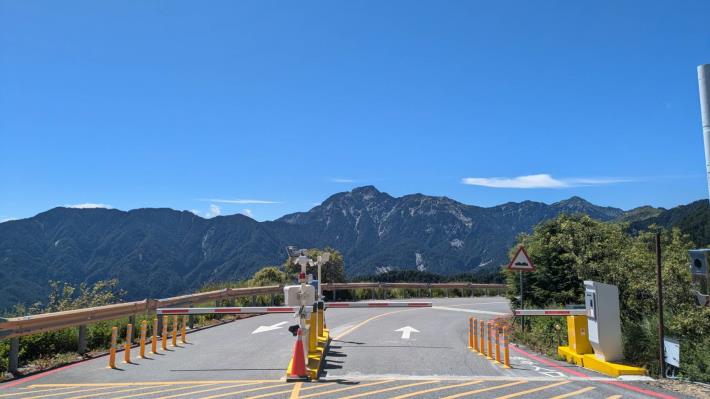 合歡山小風口有料駐車場出入口-2(太管處データ写真)