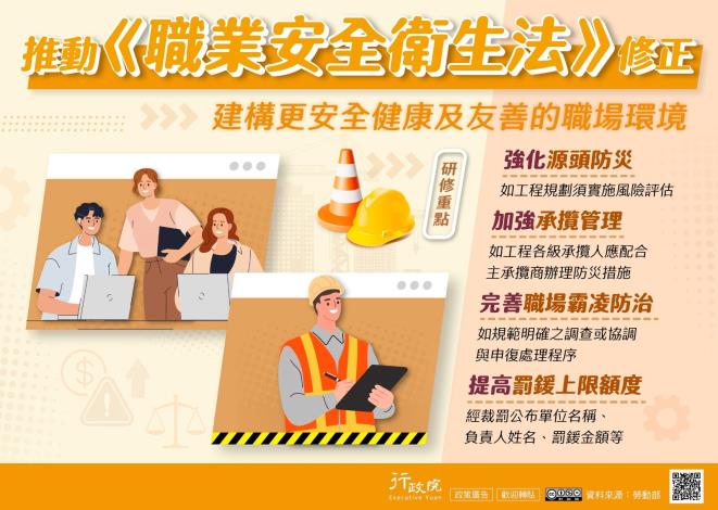 推動《職業安全衛生法》修正