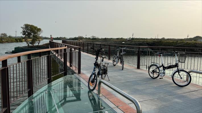 台江水岸綠道自行車道照片一